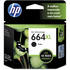 HP  664XL CARTUCHO DE TINTA PRETO(8,5 ml)