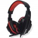 HEADSET GAMER C/MICROFONE PRETO/VERMELHO