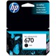 HP CZ113AB 670 CARTUCHO DE TINTA PRETO (7,5 ml)