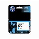 HP 670 CARTUCHO DE TINTA CIANO (3,5 ml)